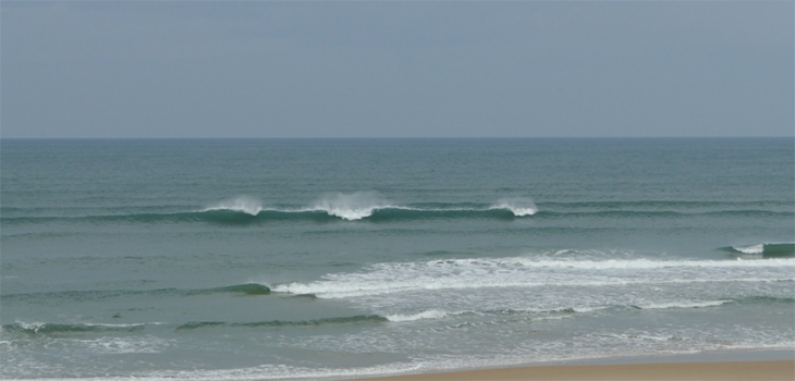 Lacanau Surf Report Vidéo - Lundi 14 Octobre 11H30