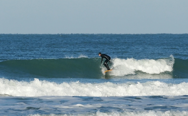 Lacanau Surf Report Vidéo - Samedi 22 janvier 11H30