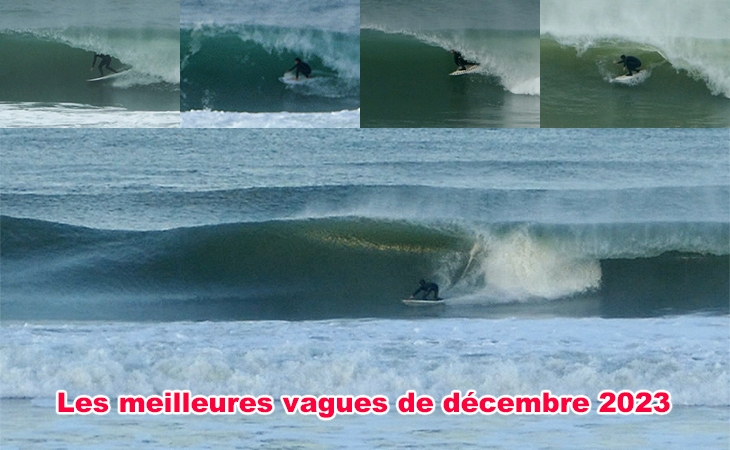 Les vagues du mois - Surf Lacanau Décembre 2023