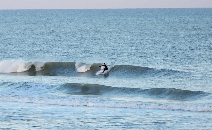Lacanau Surf Report HD - Samedi 20 Avril - 7H40