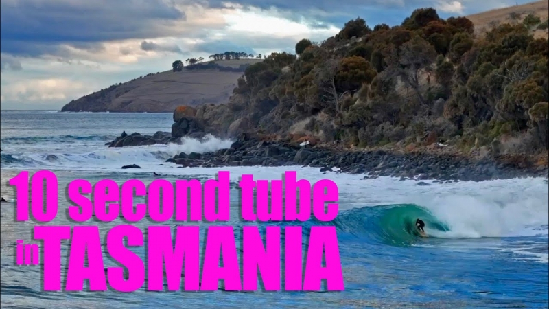 VIDEO DU JOUR | Tubes de 10 secondes en Tasmanie