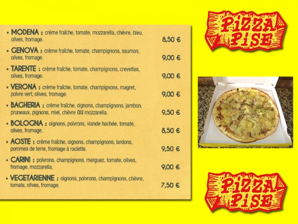 Pizza Pise - Pizzeria Lacanau