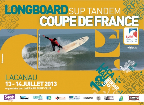 Coupe de France Longboard et SUP à Lacanau