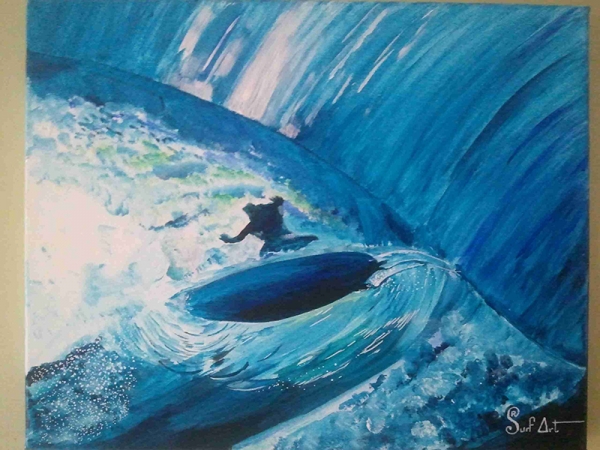 Exposition Hervé Surf Art