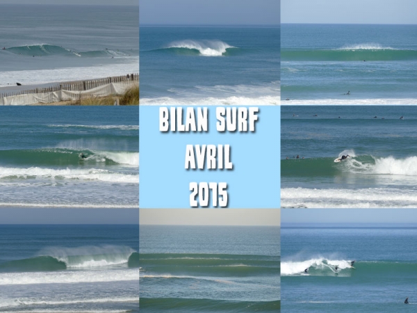 Bilan Surf Avril 2015