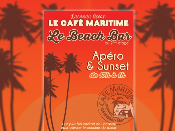 Le Beach Bar à Lacanau Océan