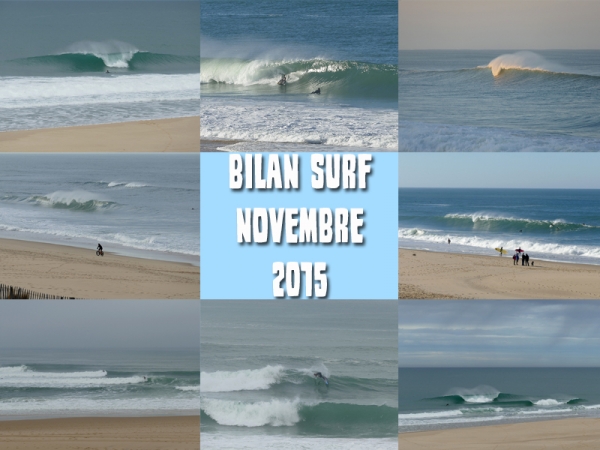 Bilan Surf Novembre 2015