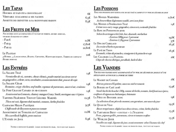 Le Café Maritime - Lacanau