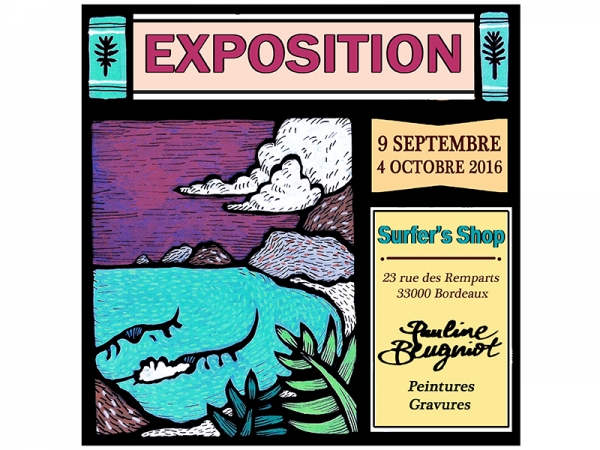Exposition Pauline Beugniot - Surfer's Shop