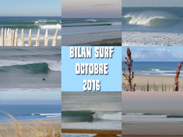 Bilan Surf Octobre 2016