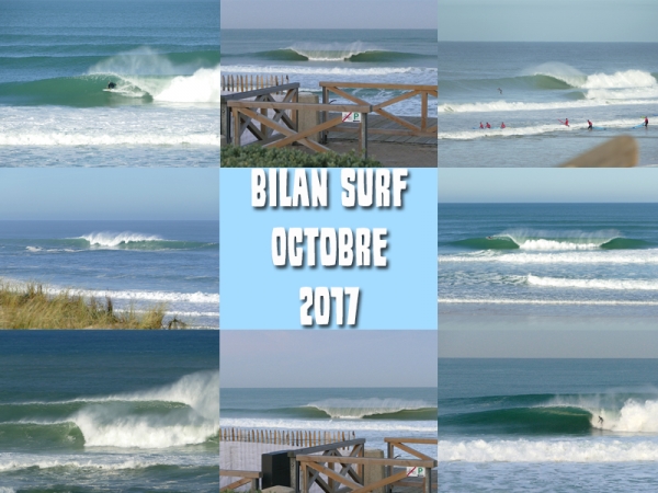 Bilan Surf Octobre 2017