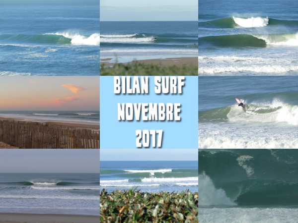 Bilan Surf Novembre 2017