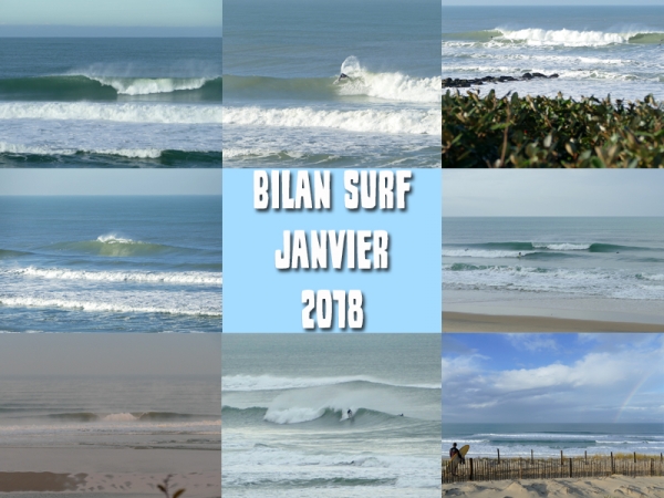 Bilan Surf Janvier 2018