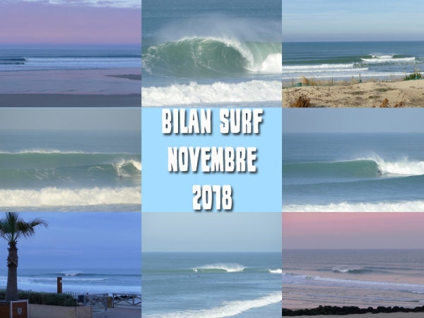 Bilan Surf Novembre 2018