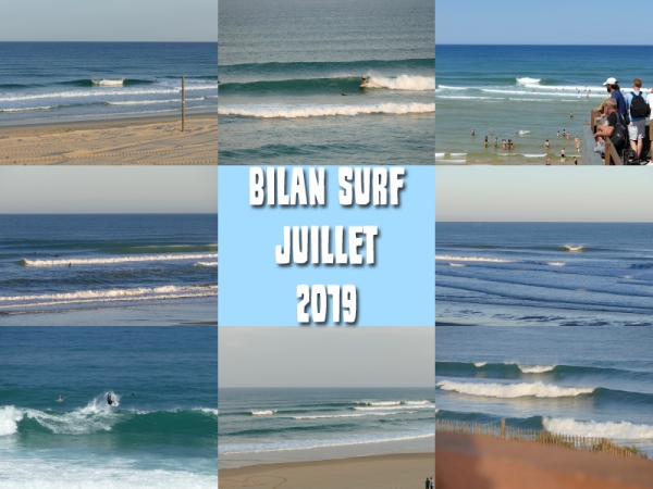 Bilan Surf Juillet 2019