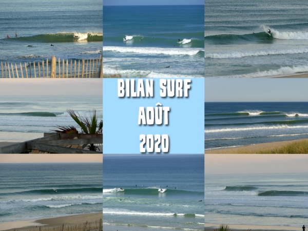 Bilan Surf Août 2020