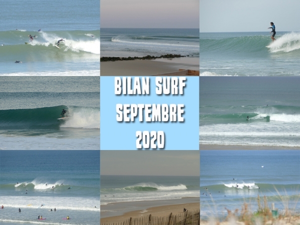 Bilan Surf Septembre 2020
