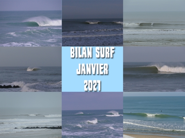 Bilan Surf Janvier 2021