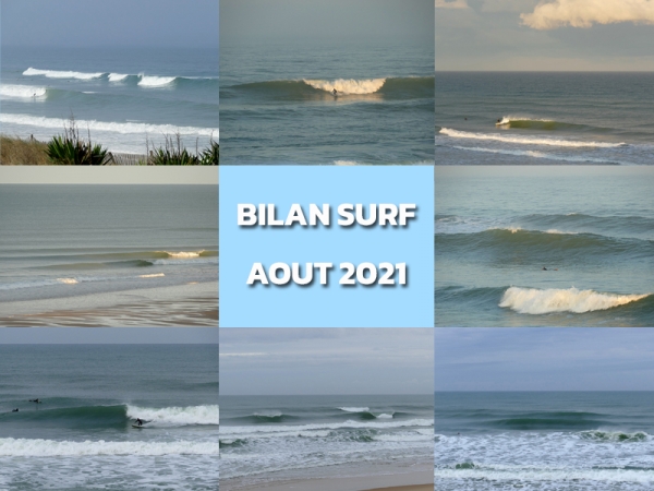 Bilan Surf Août 2021