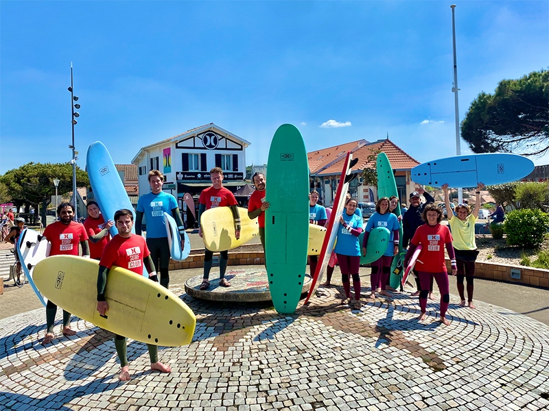 Ecole de Surf Lacanau - Surf School - HURLEY SURF CLUB LACANAU