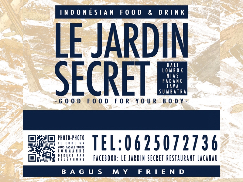 Le jardin secret - Restaurant indonésien à Lacanau