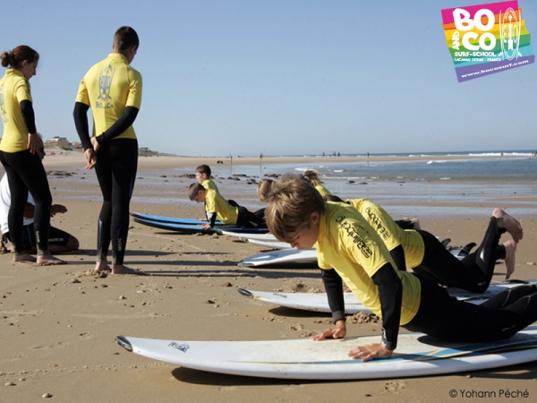 BO and CO - Ecole de surf Lacanau