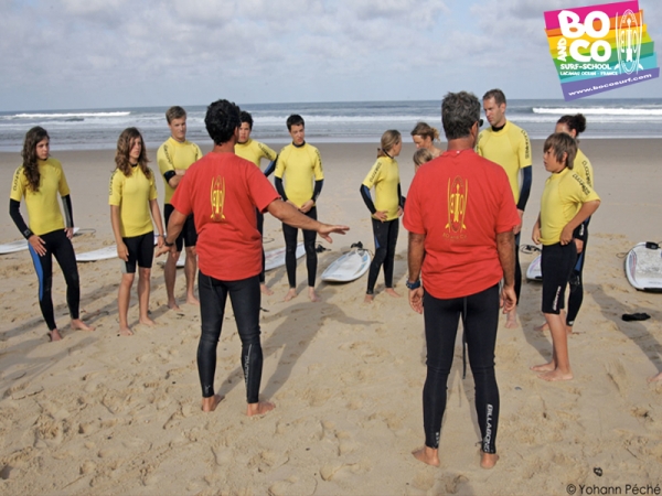 BO and CO - Ecole de surf Lacanau