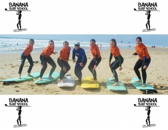 BANANA SURF SCHOOL - ECOLE DE SURF LACANAU