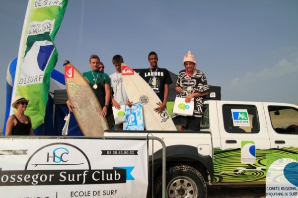 RESULTATS CHAMPIONNATS AQUITAINE ESPOIRS - © Comité Régional d'Aquitaine de Surf