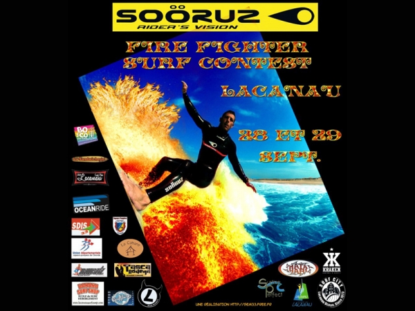 5ème édition du SOORUZ FIREFIGHTER SURF CONTEST - © sem33