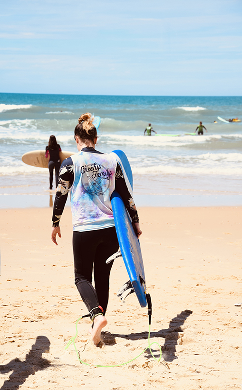 cheeky family surf camp