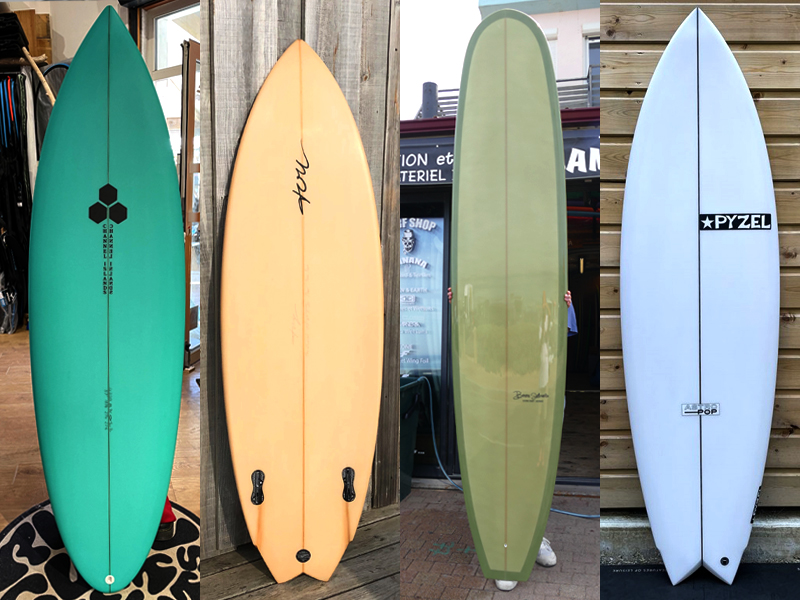 vente planches surf lacanau carcans
