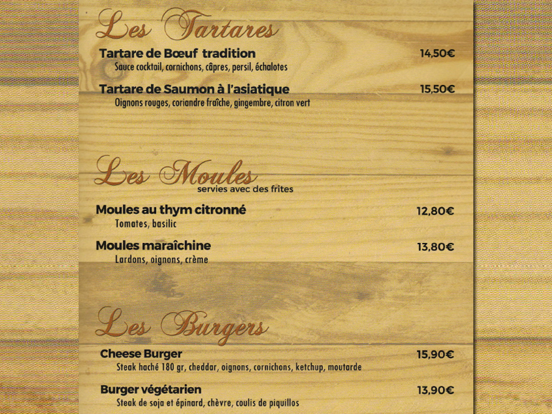 Restaurant La Villa Margalex - Lacanau